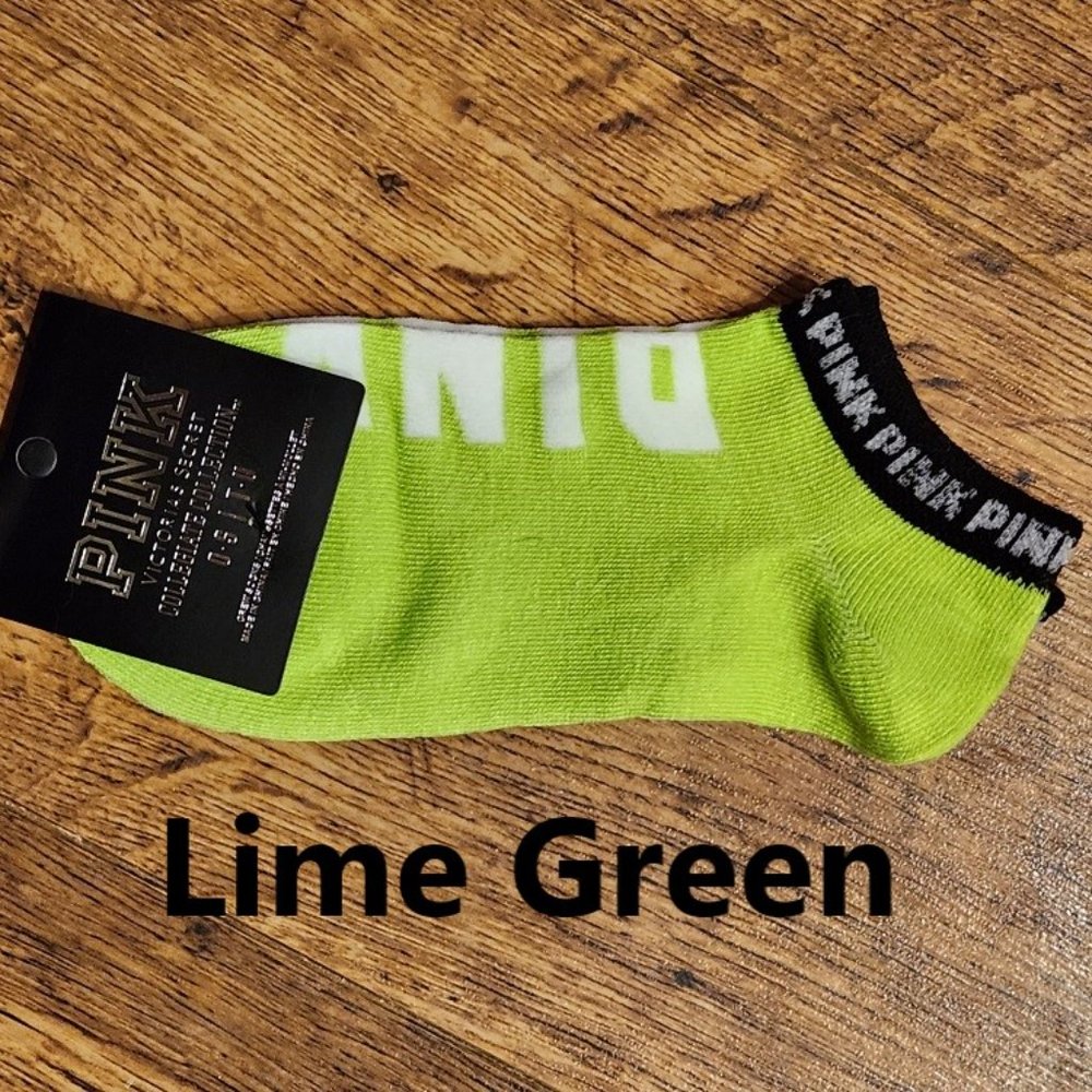 PINK - Women's Ankle Socks Collegiate Collection - NWT - Picture 2 of 13